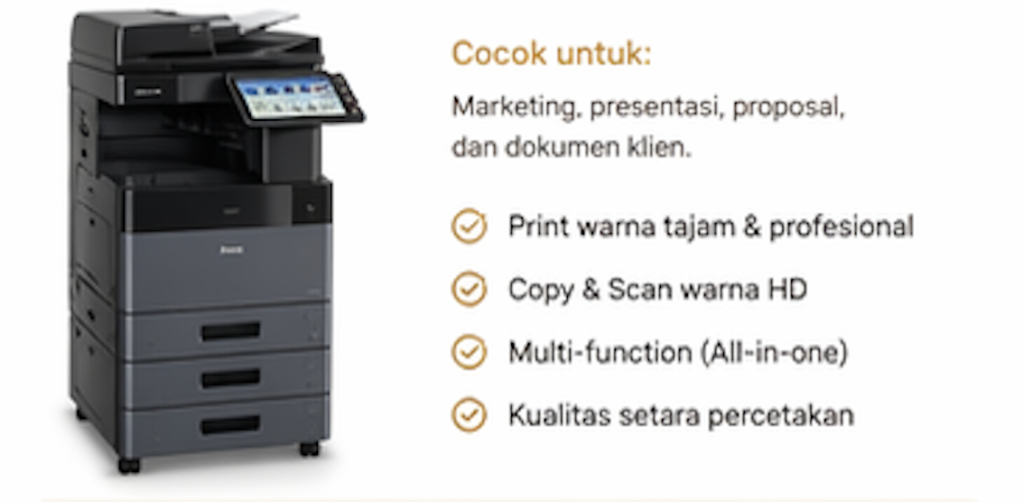 sewa mesin fotocopy berwarna
